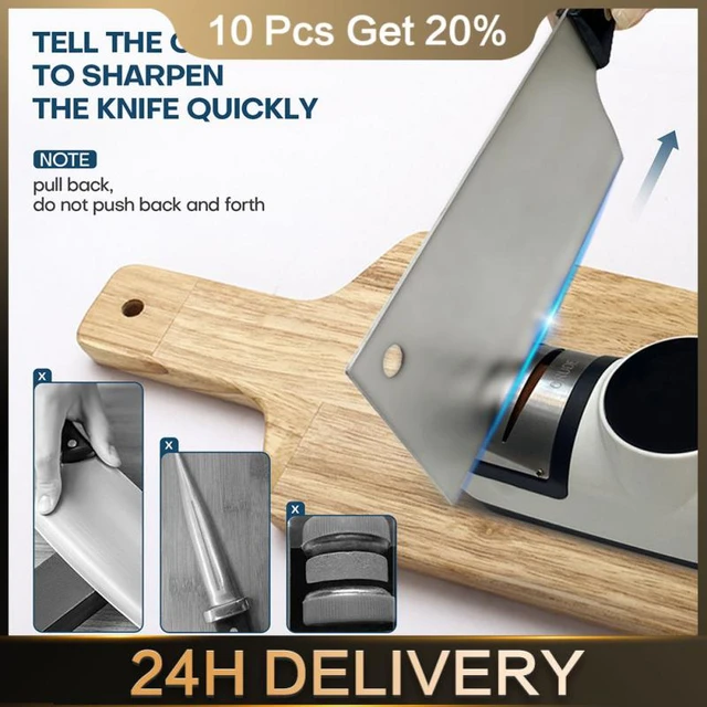 1pc Fully Automatic Electric Knife Sharpener - Fast and Efficient Kitchen  Gadget for Sharpening Knives