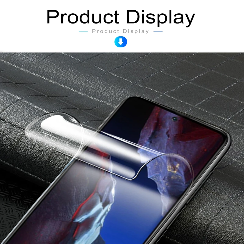4-Pack Hydrogel Screen Protector Protective Film