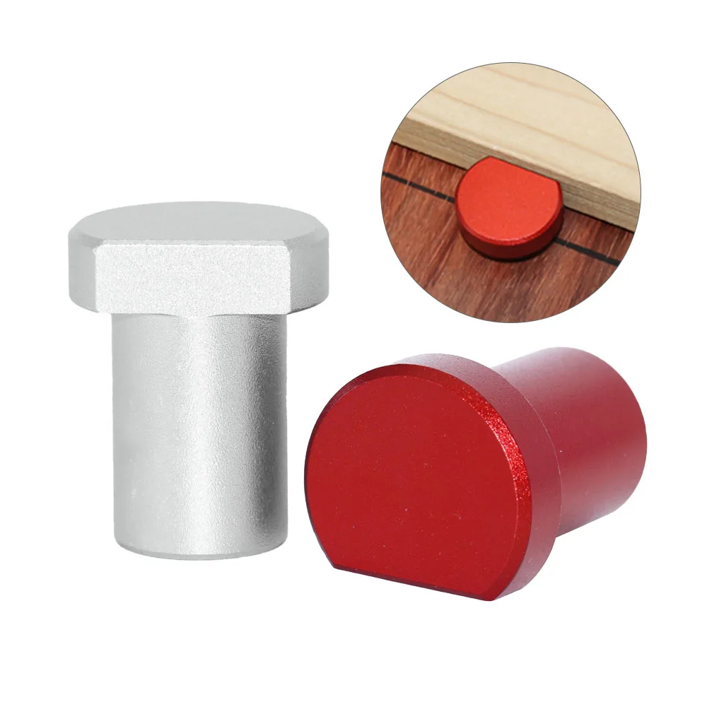 Workbench Peg Brake Dogs Woodworking Bench Clamp 19/20mm Aluminum Alloy Stopper Workshop Table Limit Block Tools 4Pcs woodworking clamp