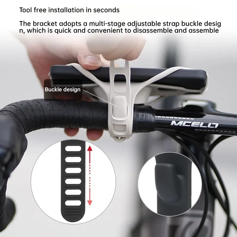 GUB 새로운 자전거 잠자리 P9 휴대 전화 홀더 도로 자전거 MTB 실리콘 휴대 전화 홀더 범용 브래킷 미끄럼 방지 사이클링