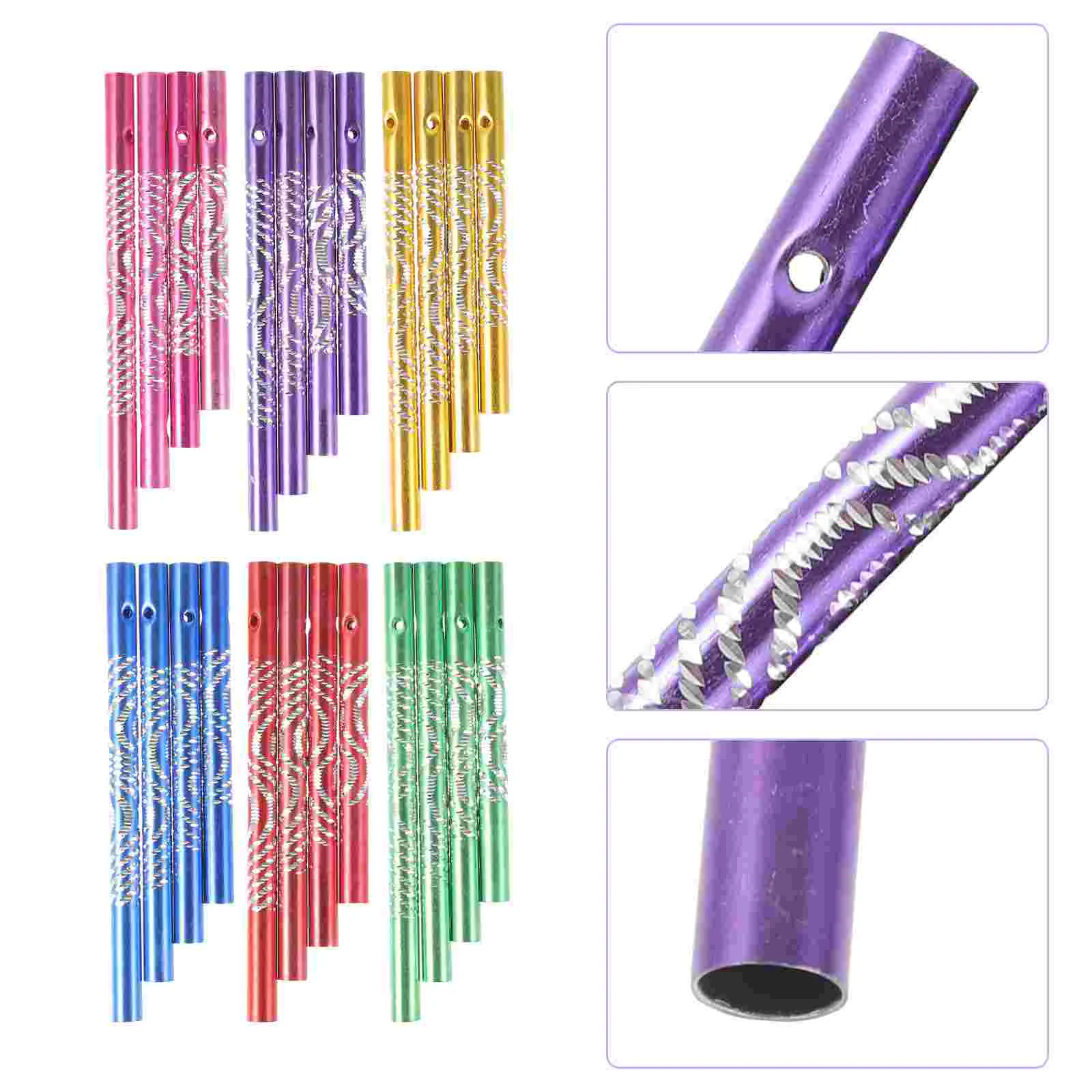 24pcs DIY Wind Chime Tubes 2