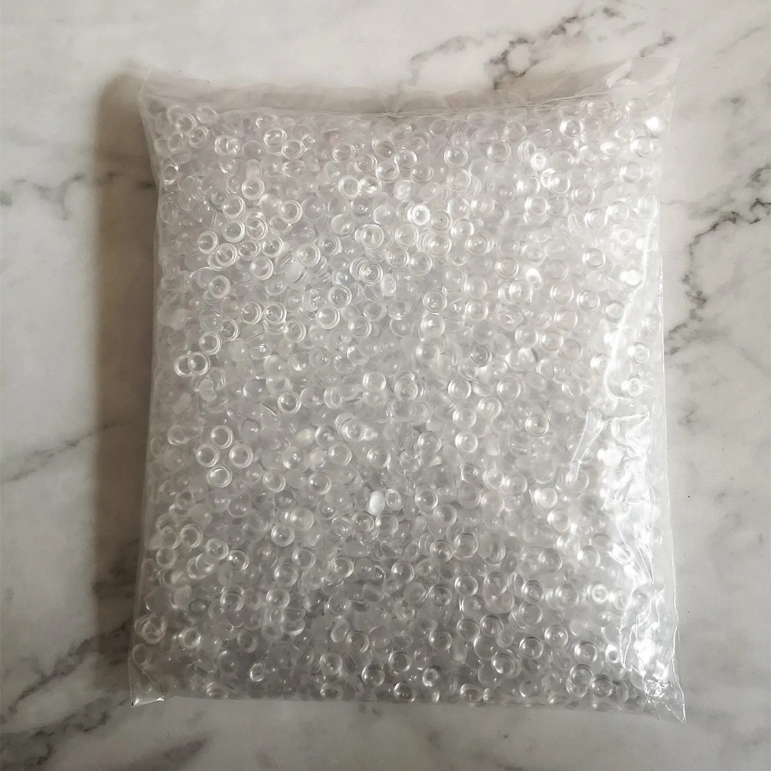 500 gr/beutel transparente Acryl runde Perlen DIY flauschigen Schleim füller Fishbowl Kristall perlen Handwerk – Detail 5