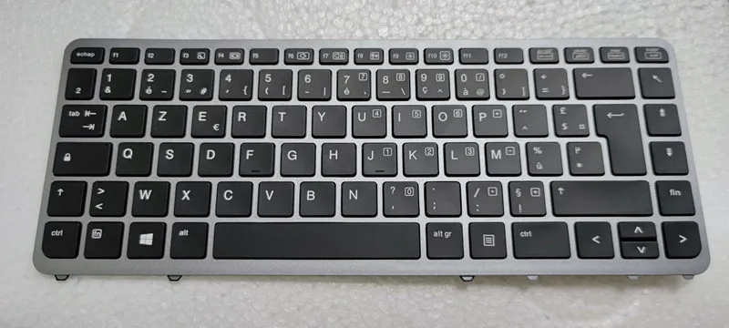 Nuovo Per Hp Elitebook 840 G1 850 G1 840 G2 Zbook 14 Tastiera Retroilluminata Francese