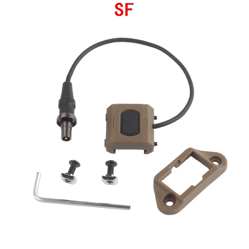 Description Picture 5 of item2.5mm Plug PEQ MOD Wire switch Tactical Flashlight Weapon Light Switch Compact Remote Pressure Switch for PEQ-15 Lights Lasers