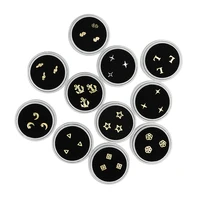 3 pièces/boîte, bijoux dentaires en cristal, ornements en diamant, bijoux pour les dents, DIY, formes variées 3