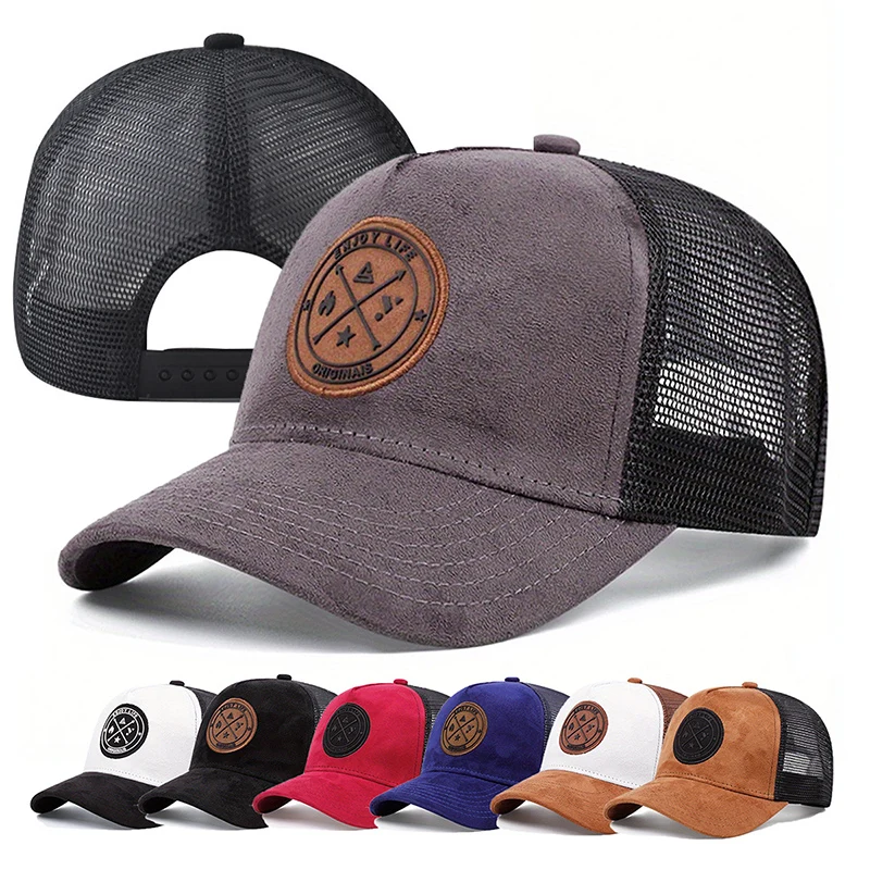 Gorradebéisboldemalladeveranoparahombresymujeres,gorraSnapbackconparchedeletrasENJOYLIFE,gorrasdecamionerodeHipHopdecalleUnisextranspirablesinformales-AliExpress201355758