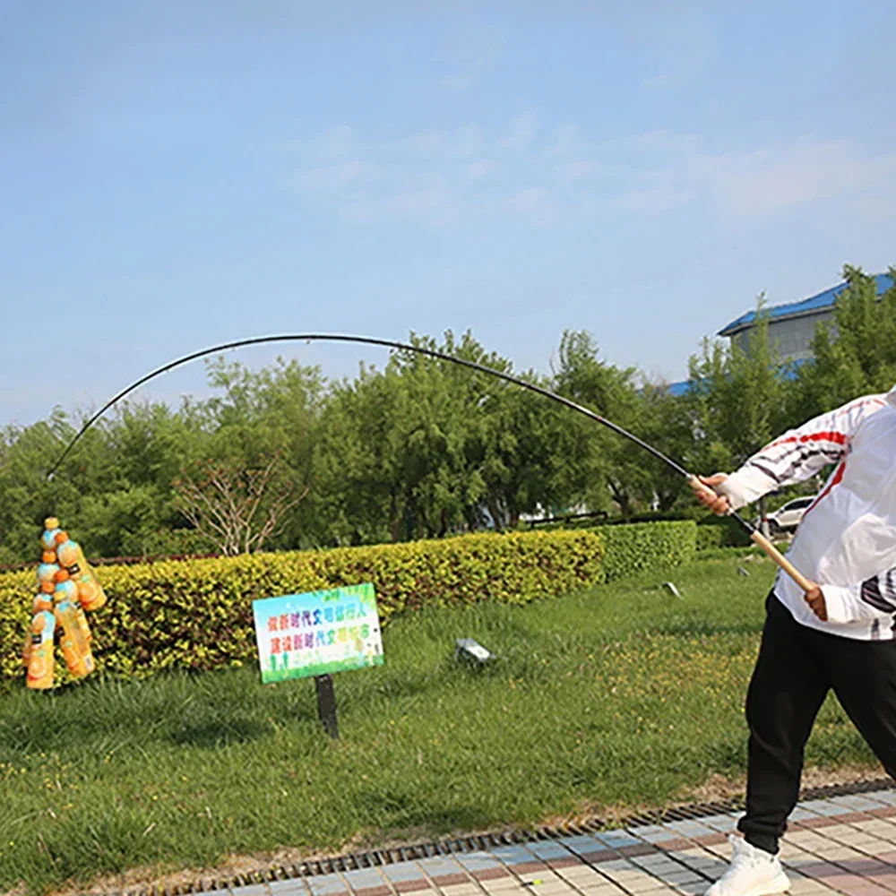 Xh-超軽量カーボンファイバーフィッシングロッド,非常に硬い,海,湖,海