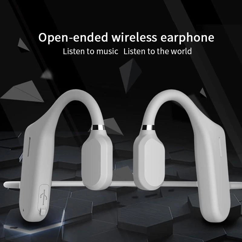 

Беспроводные Bluetooth-наушники TWS, водонепроницаемые легкие спортивные наушники с ушным крючком и микрофоном, новые наушники с костной проводимостью