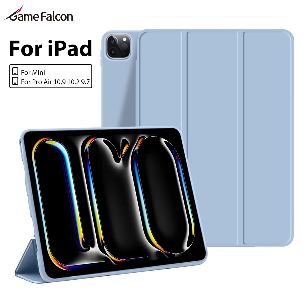 Ipad Case For Ipad Pro 13 M4 12.9 A16 10 9 9th 10th Generation Air 11 5 4 3 2 1 Mini 6 7 M2 M3 2025 Cover Accessories