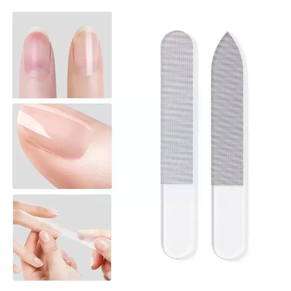 

Nano Glass Nail File Polishing Nail Buffer Shine Polisher Tools Art Beauty Grinding Lasting Transparent Equipment Manicure D5B0