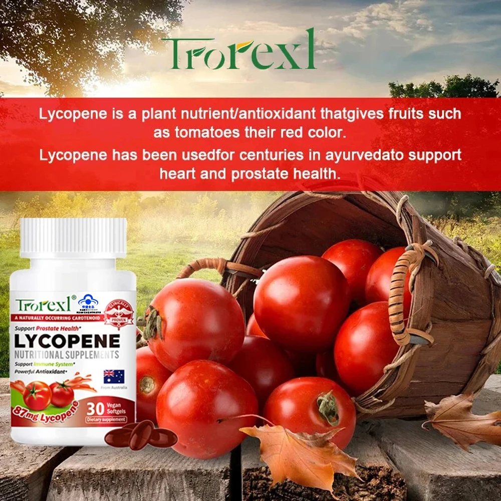 Trorexl 30 capsules/bottle Lycopene capsules Prostate Treatment Improve Immunity and Urinary Tract Health