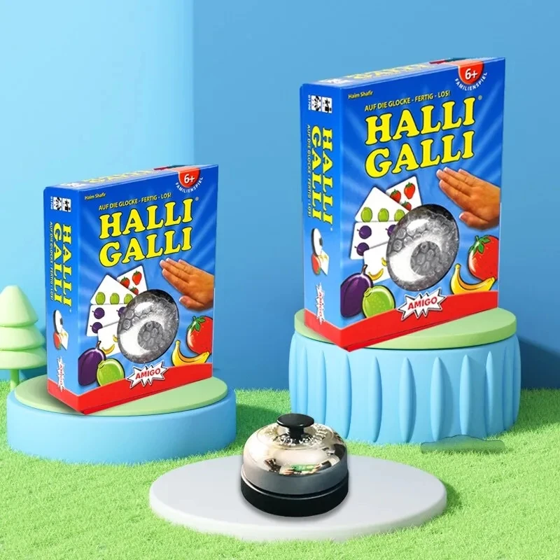 Halli Galli Tabletop Board Game Quick Response Family Leisure Party  Activity Educational Multiplayer Interactive Card Toy XPY