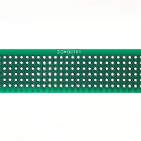 5/10pcs 2x8CM Double Sided Protoboard PCB Board Universal DIY  Green Prototyping Boards, for Arduino - Image 2