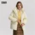 Down Jacket Women Mid-Length Fur Collar Hooded Warm  Winter New Temperament Loose Waterproof Windproof Down Jacket