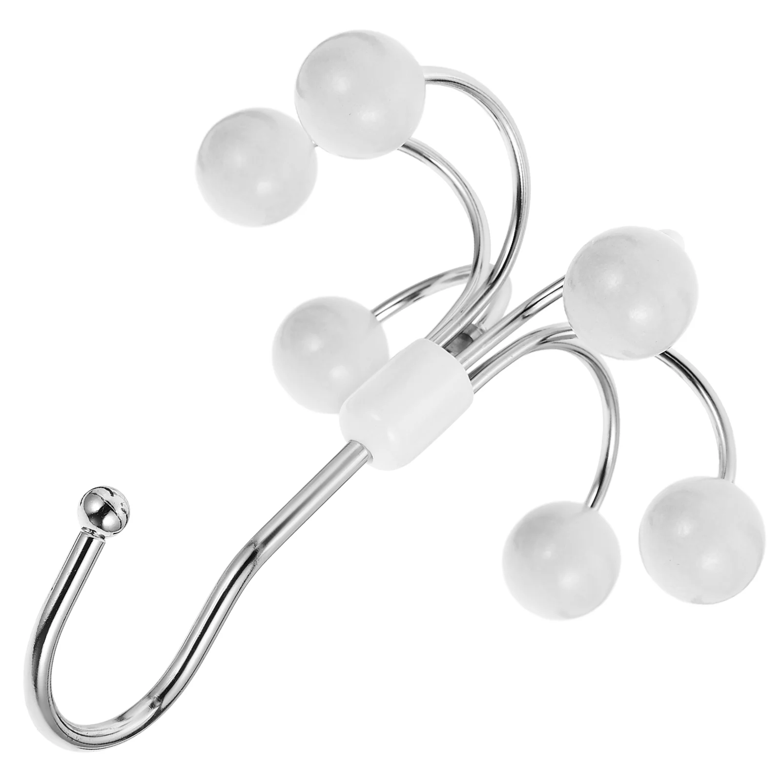 

Creative Wooden Ball Six-claw Swivel Hook Home Garment Hooks Coat Hangers 360 Degree Belt Clothes Multifunction Hat
