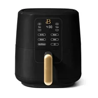 3 Qt Air Fryer with TurboCrisp Technology, Black Sesame by Drew Barrymore 1