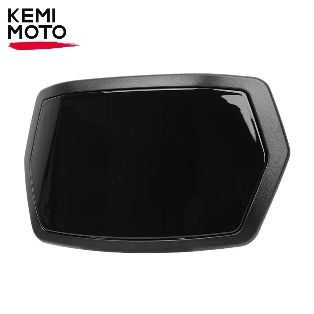 Kemimoto On-Road Abs Gauge Spoiler Kit 219400818 Per Can Am Ryker 600 900 Sport Rally Tutti I Modelli 2019 + Gauge Shield Cover 1 Pz