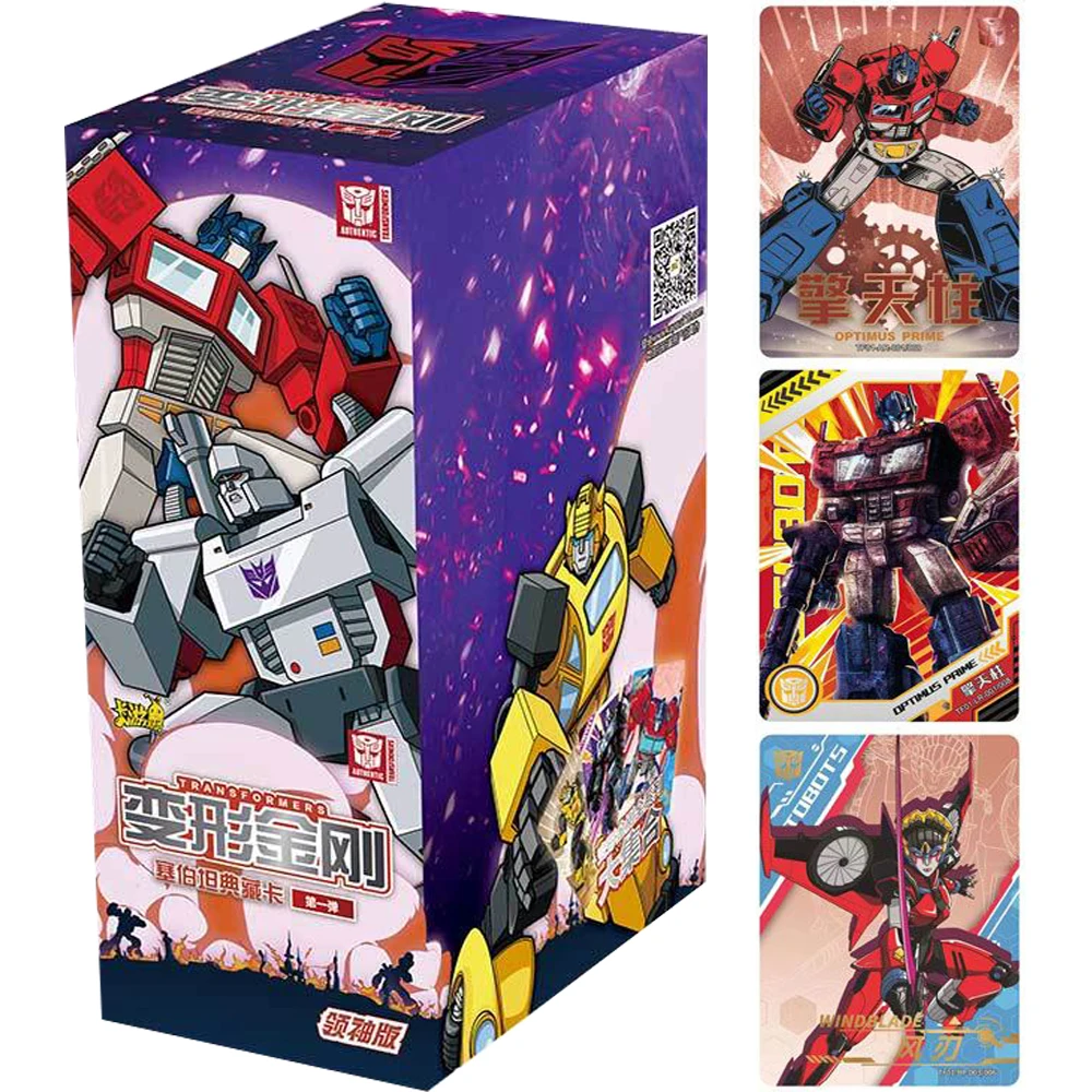 Transformers Collection Card For Children Optimus Prime Megatron Rodimus Prime Sentinel Prime Rare Limited Game Card Kids Gifts