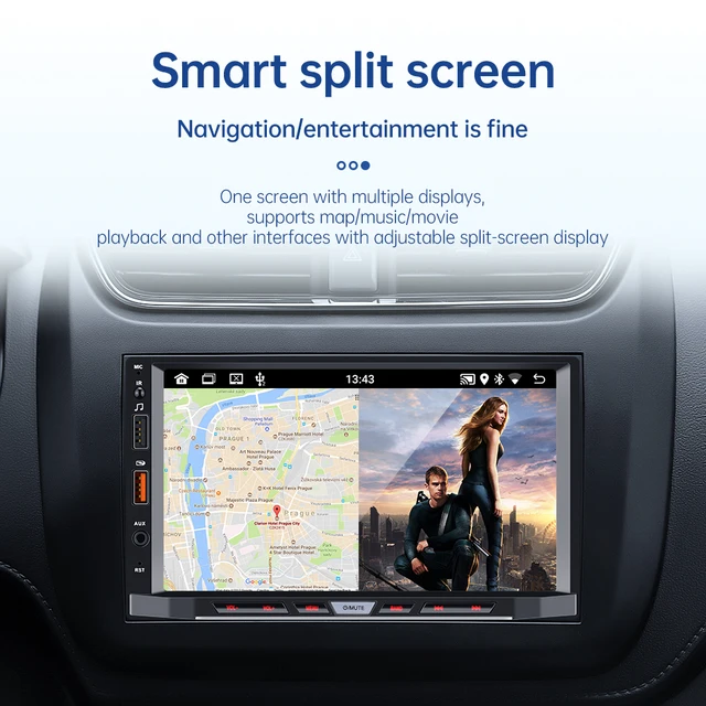 안드로이드 11과 강력한 기능이 탑재된 유니버설 7인치 카플레이