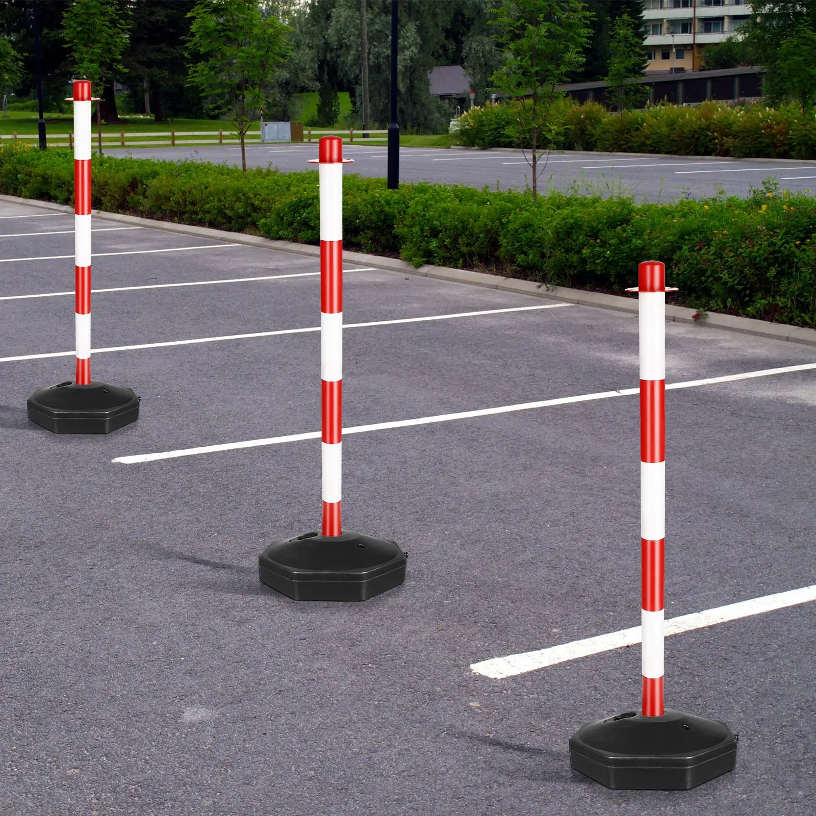 Warning Column Elastic Column Isolation Pile Guardrail Traffic Facility Barricade Cone Traffic Parking Safety