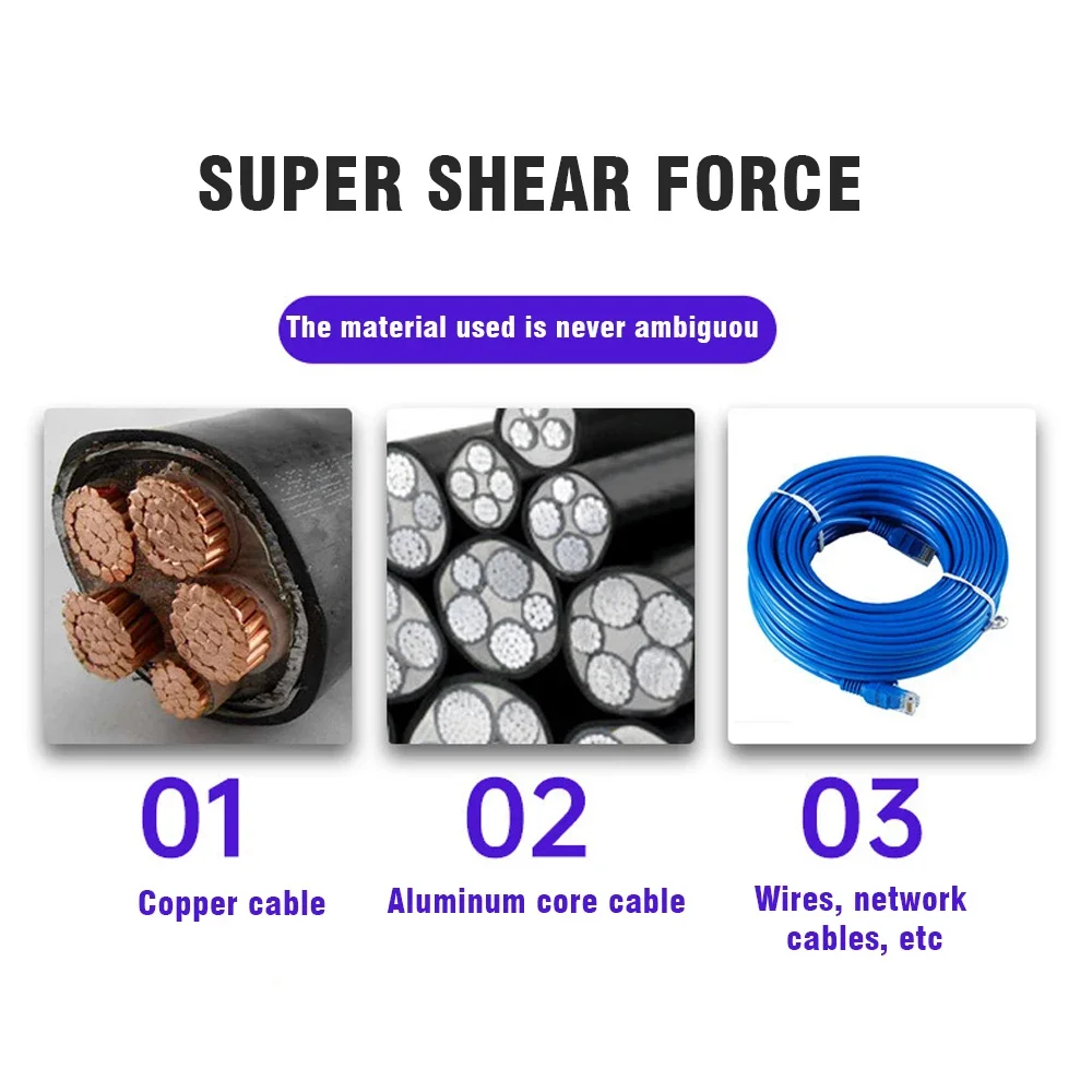 Heavy Duty 18 Inch Multifunction Wire Rope Shears for Electricians