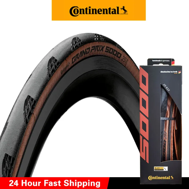 Continental Grand Prix 5000/700 X25C Curcuma Pneumatici Per Biciclette Da Strada Bici Dead Fly Bicicletta Pieghevole Pneumatico Resistente Alle Coltel