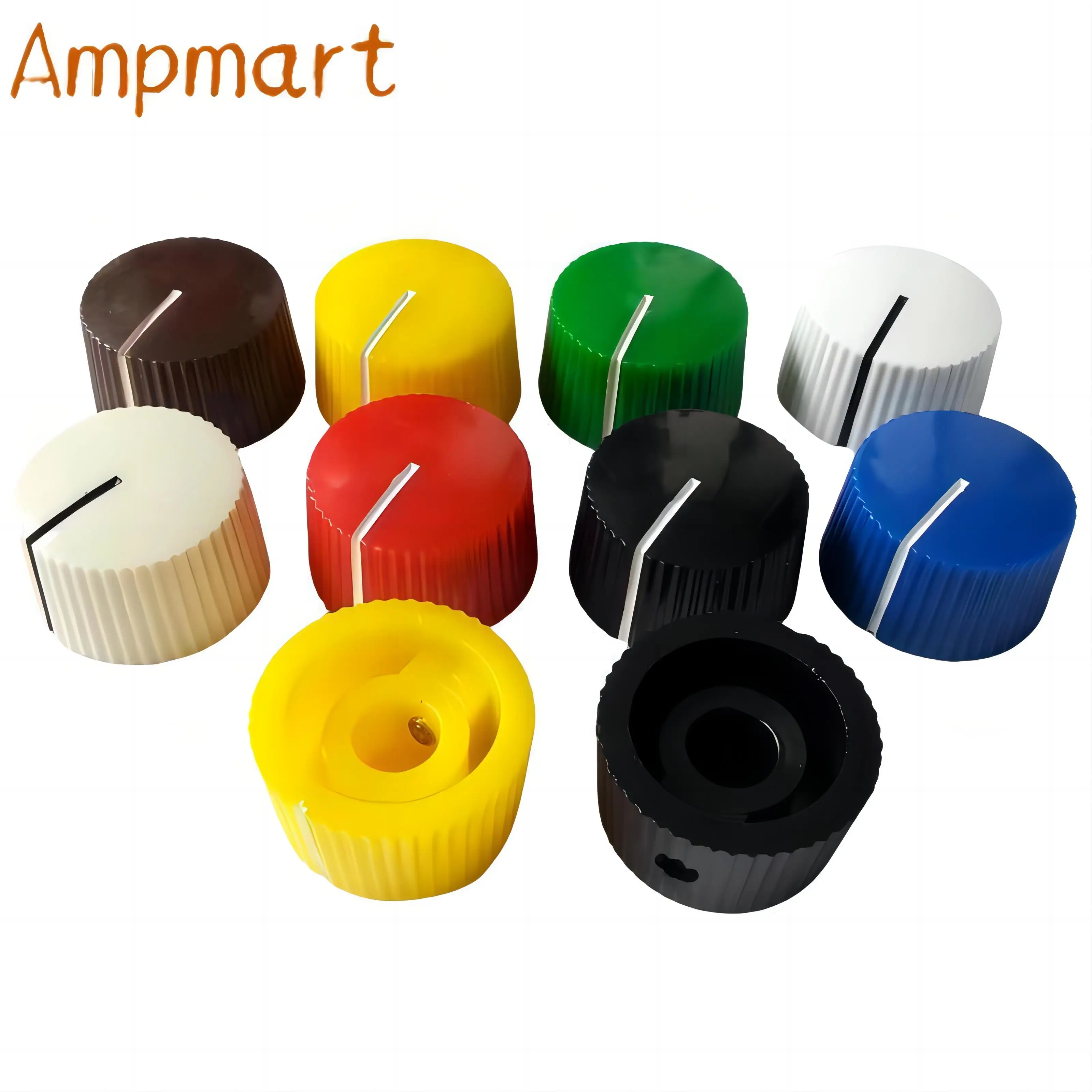20X12MM-Circular-Plastic-Knob-Guitar-Effector-Knob-Potentiometer-Switch ...