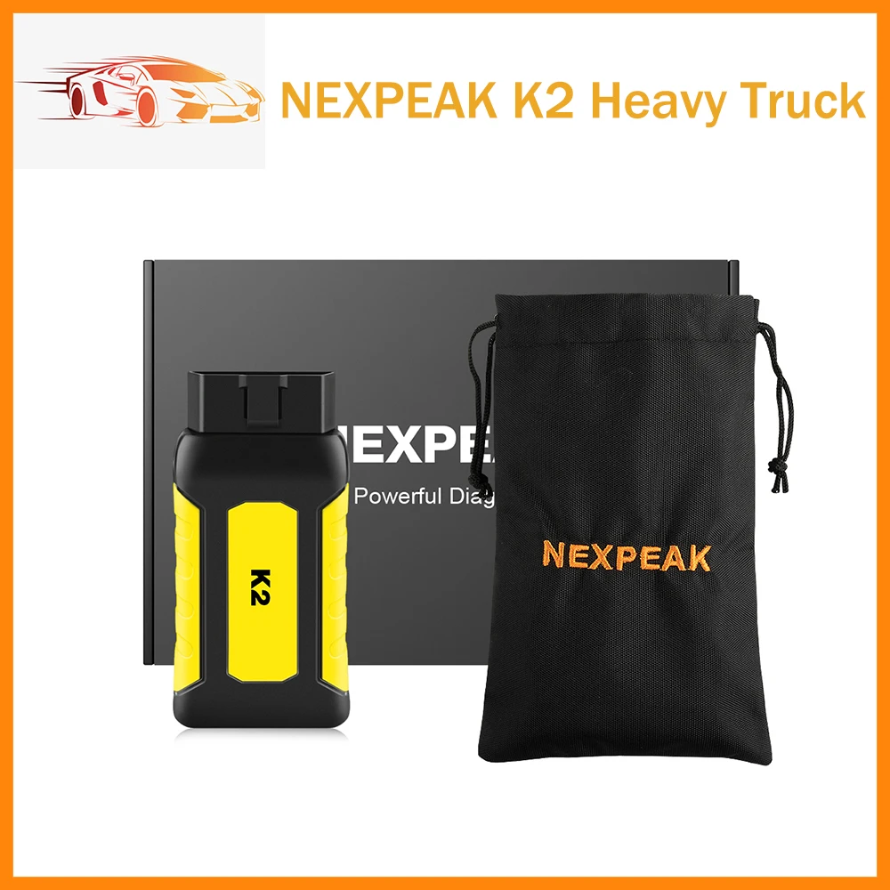 

Диагностический сканер NEXPEAK K2 для тяжелых грузовиков, диагностический инструмент для грузовиков с кластерной калибровкой, полная система, стандартный сканер OBD для дизельных двигателей