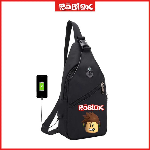 Game Roblox Multi-Function Smart Usb Headphone Jack Charging Chest Bag  Casual Outdoor Sports Shoulder Crossbody Bag Christmas - AliExpress