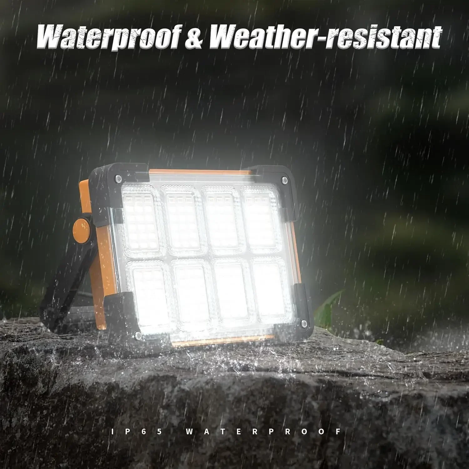 Portable Rechargeable Solar Flood Light Outdoor