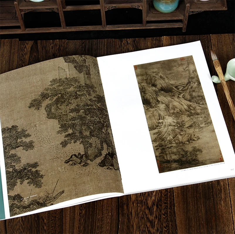 Landscape of the Five Dynasties and Song Dynasty Vol.1/2/3 : A Collection of Classic Chinese Paintings Series Art Book 8K