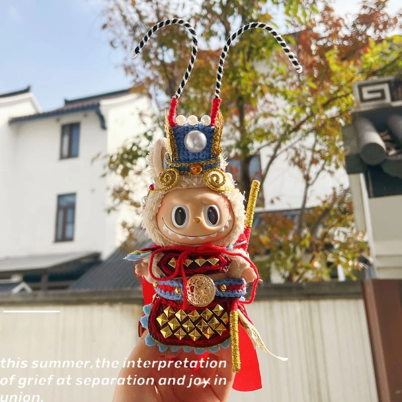 Labubu V1 Journey To The West The Monkey King Sun Wukong Handmade