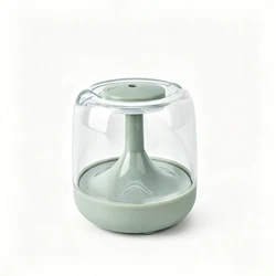 Compact Aromatherapy Humidifier with Large Capacity and Multicolor LED Lighting - USB Type - C (Light green)