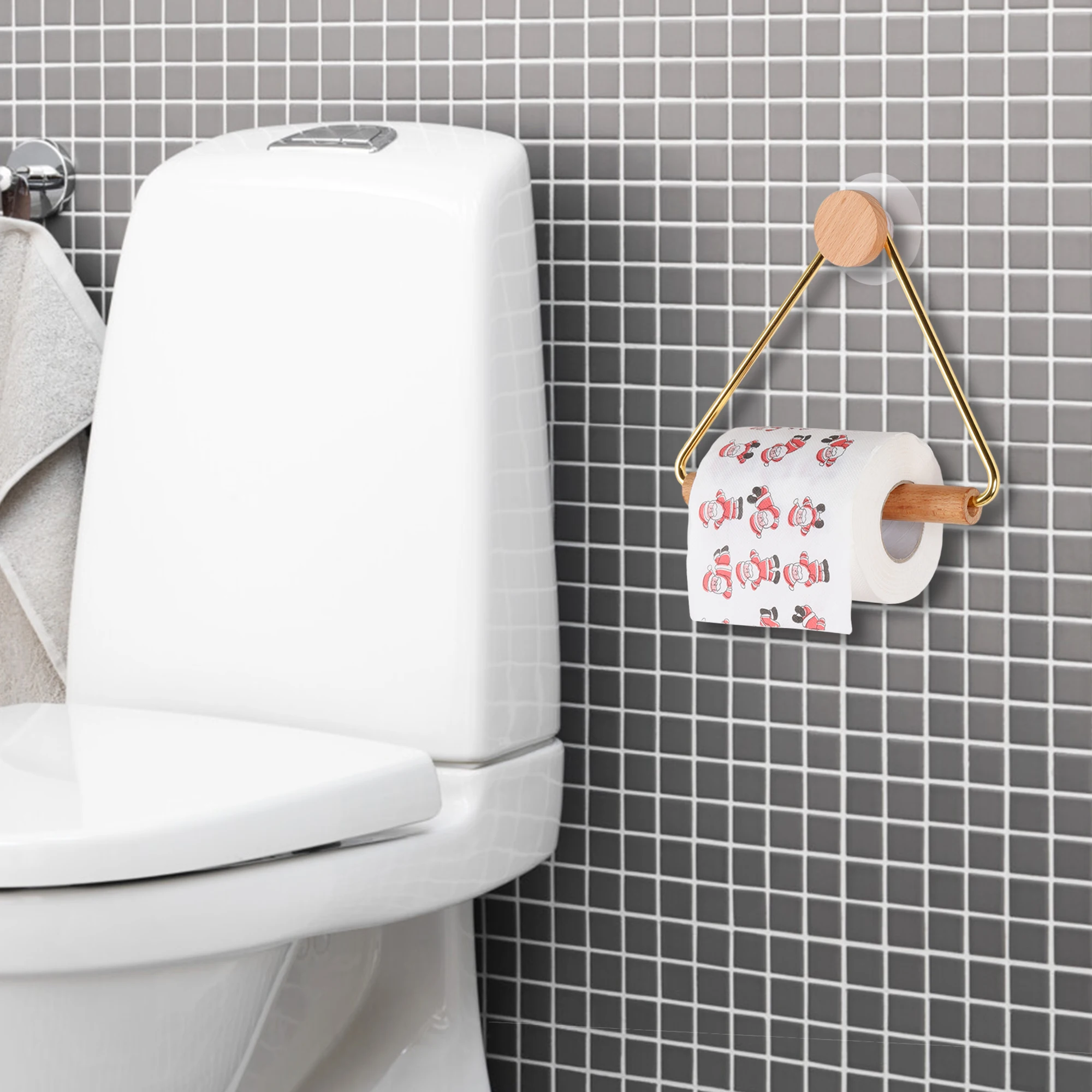Toilet Paper Towel Dispenser Wooden Paper Roll Holder For Bathroom Contact Holder Household Storage Rack paper towel holder,toilet paper holder,toilet paper rack,toilet roll holder,paper towel rack