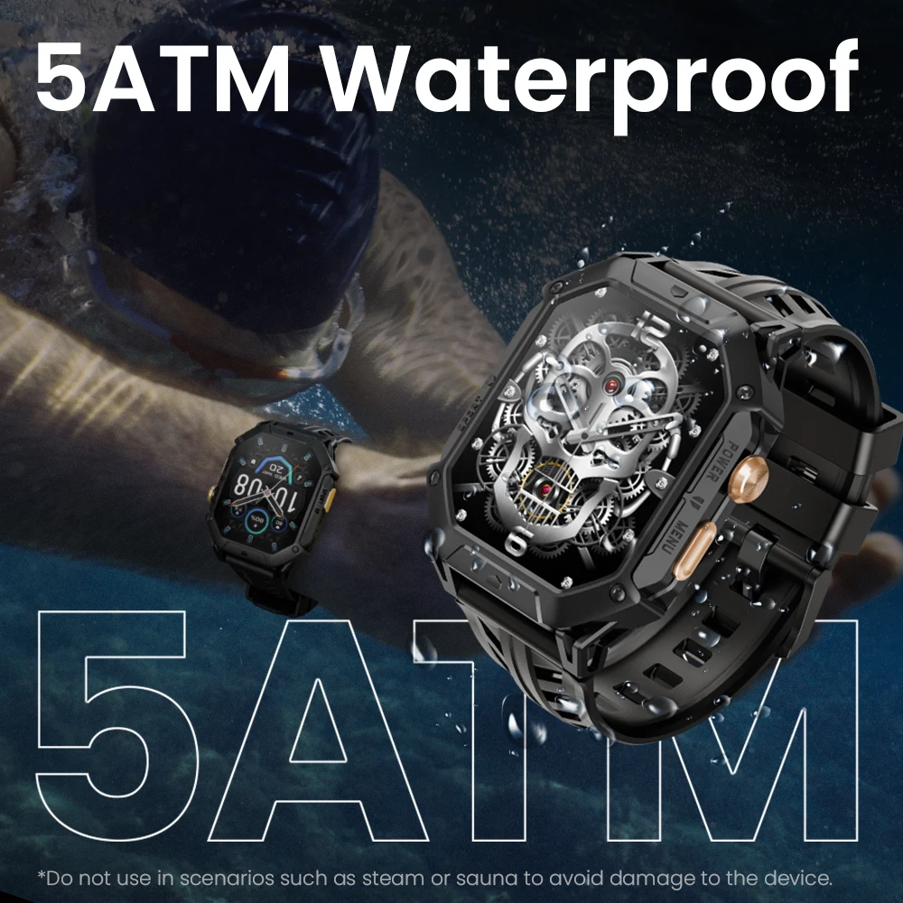 HAYLOU IRON N1 Smart Watch 2.13''AMOLED Display 5ATM Waterproof