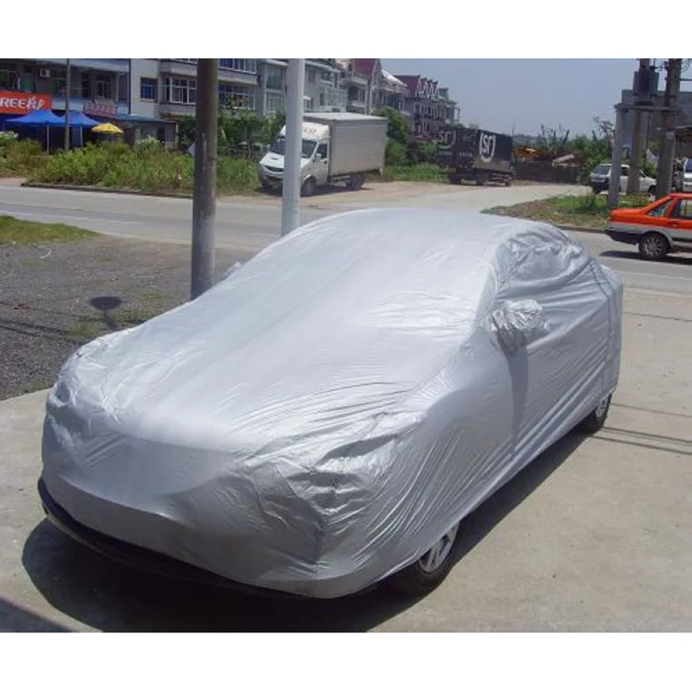 

Outdoor Full Car - Light Wind Dust Anti Sun UV Scratches - Protector Silver Size S-XXL Car - Car Accessories