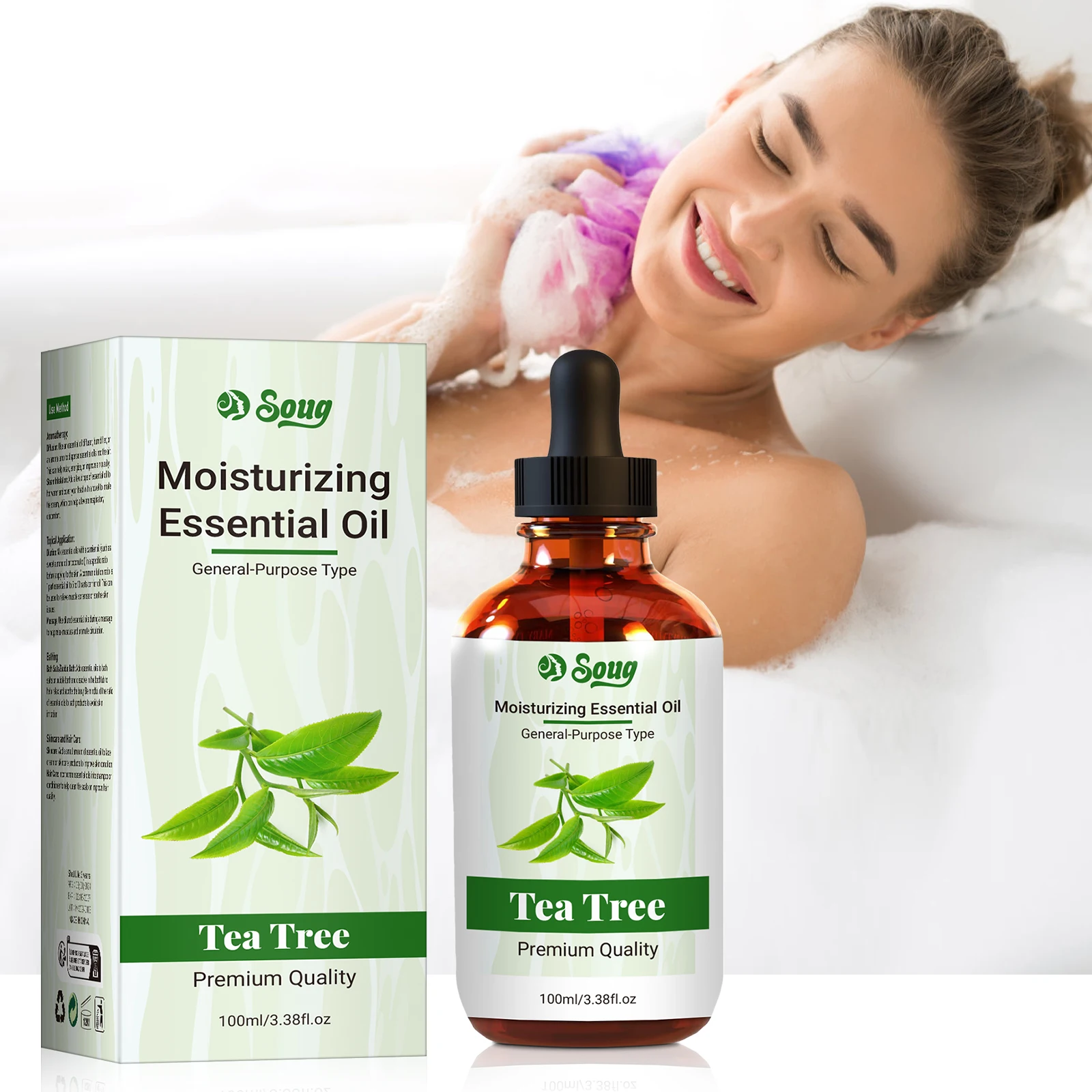 Tea Tree Oil Natural Moisturizing & Skin Repair Essential Oil - 100ML