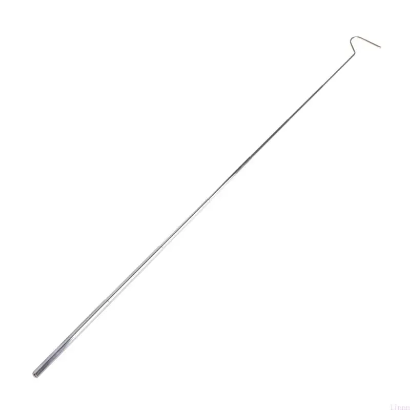 Retractable Snake Hook Stainless Steel Snake Catcher Rod Adjustable 11''-39''