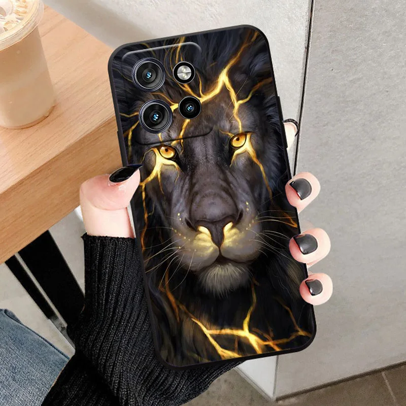 Luxury Shockproof Silicone Phone Case with Painted Design - Premium Back Cover