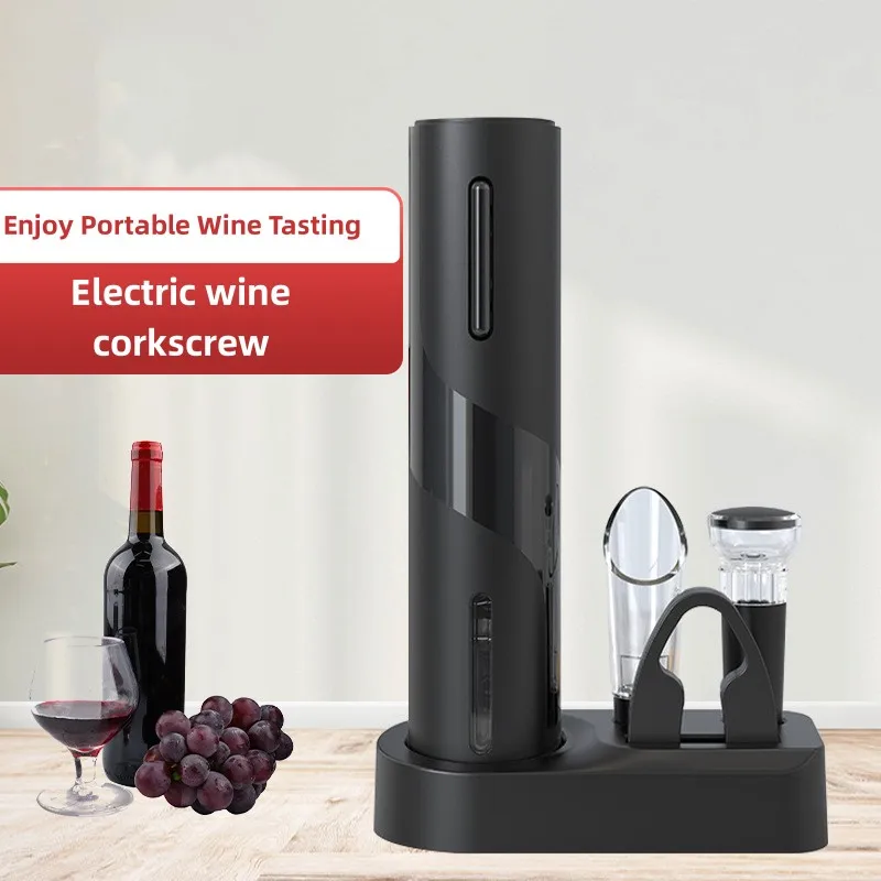 

Red Wine Corkscrew USB Rechargeable Red Wine Electric Wine Corkscrew Suitable for Party Bar Wine Lovers Portable Wine Opener