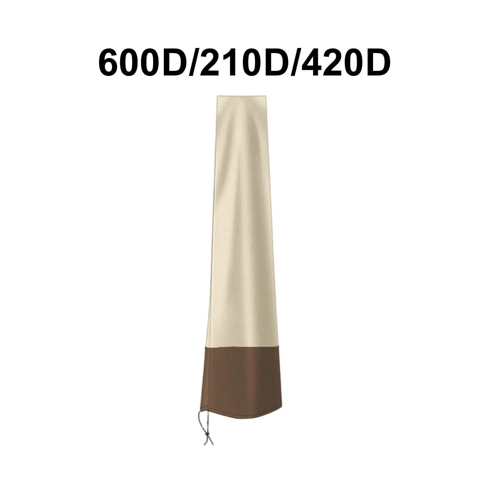 Patio Umbrella Cover Outdoor Furniture Protector for Backyard Lawn Household