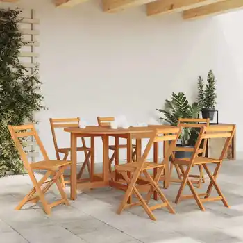 Tavolo da giardino 130x90x72 cm in legno massello di acacia Tavolo da giardino per esterni Tavolo da picnic Decorazione di mobili da esterno 1