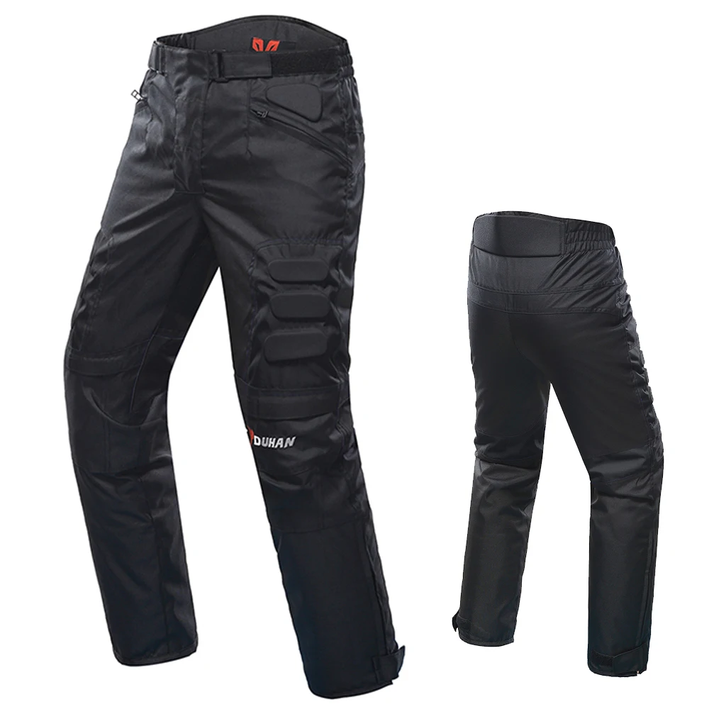 DUHAN Motorcycle Pants Men Windproof Protective Gear Motocross Pants