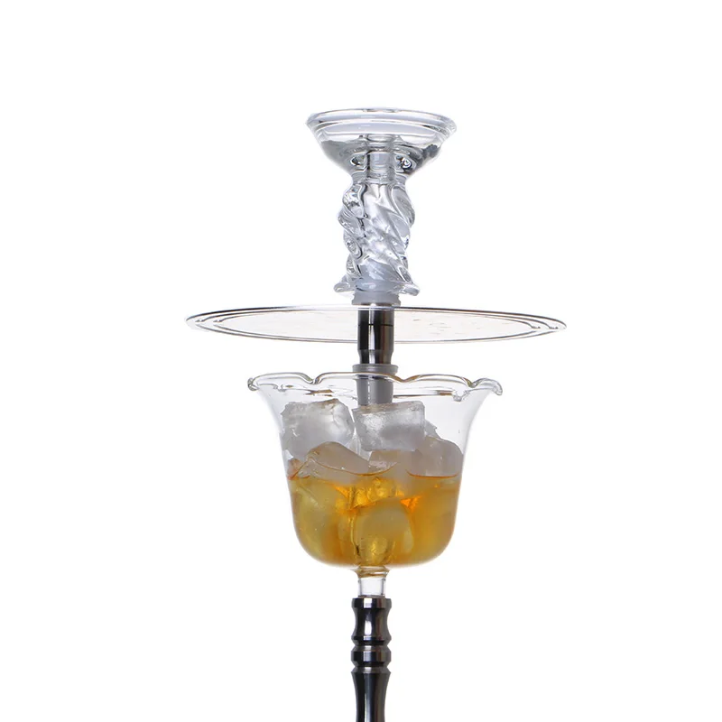 New Hookah Head Glass Ice Bowl Fancy Hookahs Shisha Head Hookah