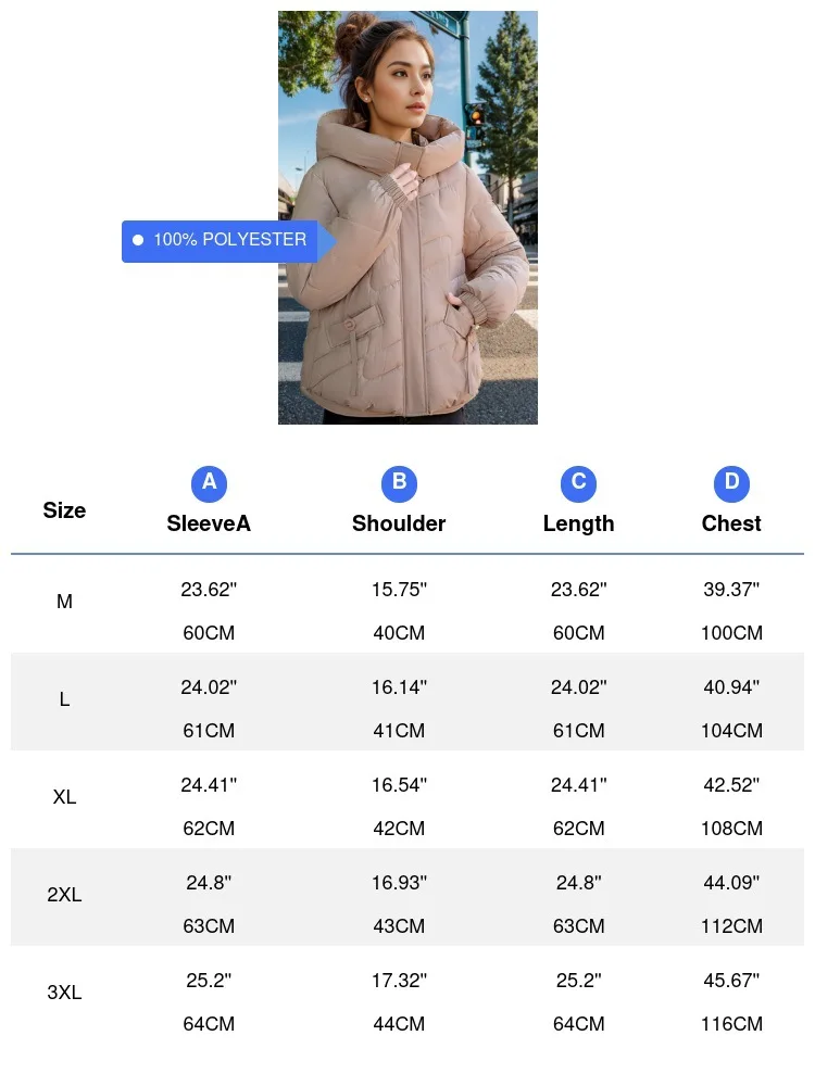 Jacket Size Chart