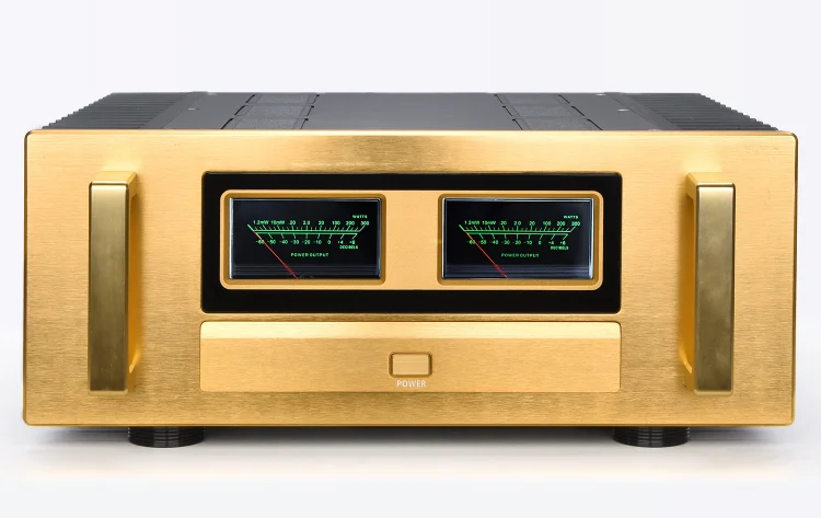 Fai Da Te Accuphase Hi-End 60W + 60W Hifi Stereo 2.0 Canali Amplificatore Di Potenza Vu Meter