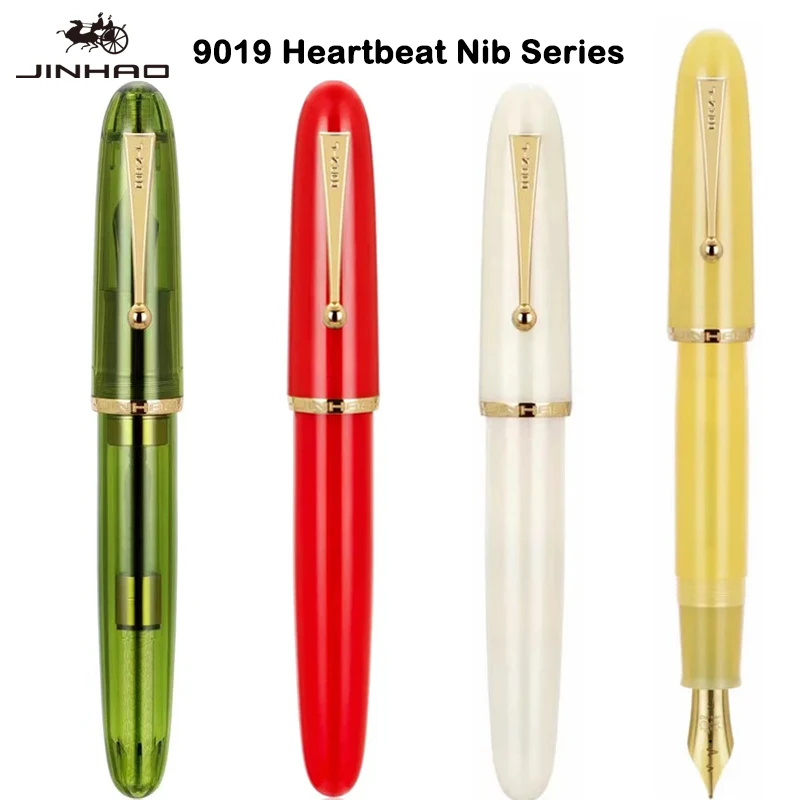 하트비트 펜촉 JINHAO 9019 만년필  8 F/M 펜촉 수지 사무용 필기구 대형 변환기 문구 학교 사무용품