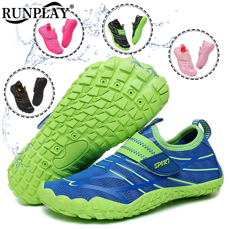 Children Quick-Dry Water Sports Shoes Boy Girl Breathable Aqua