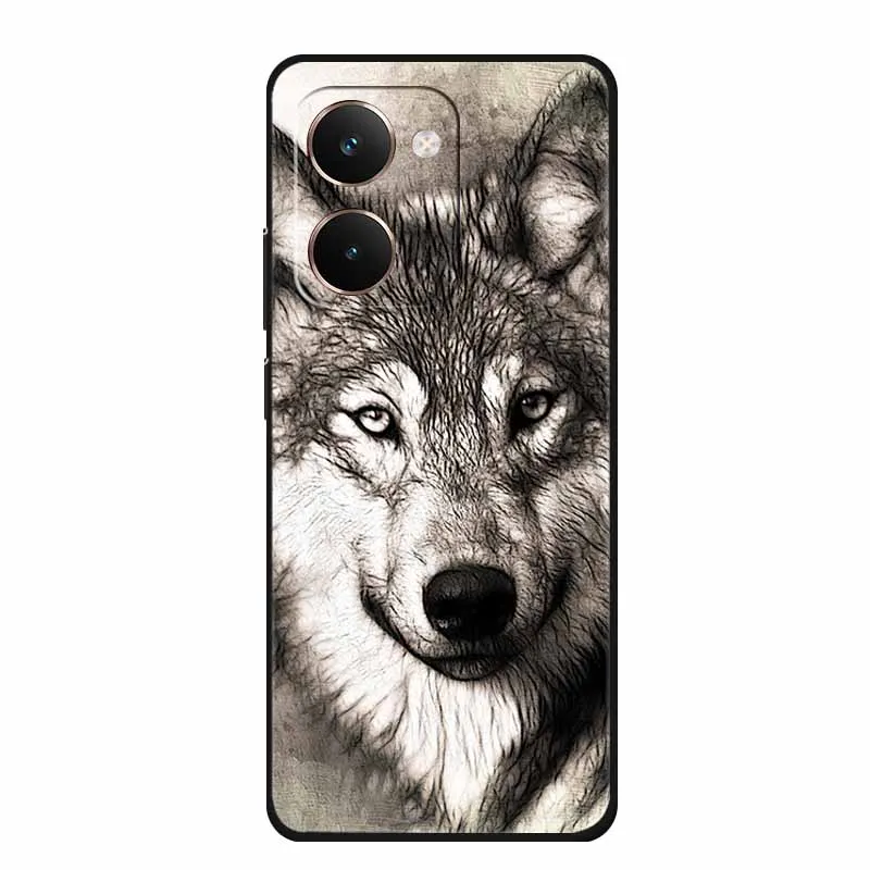 Sleek Black TPU Bumper Silicone Back Cover