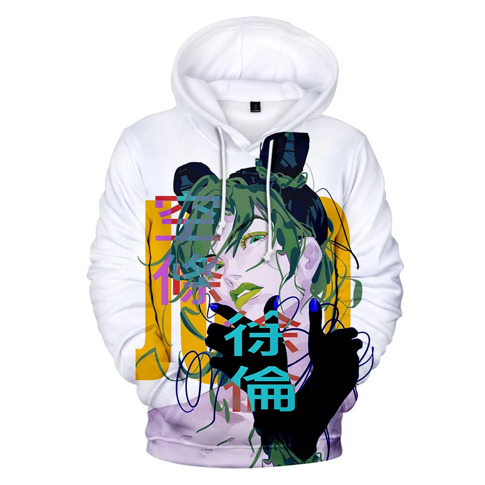 

JOJO's Bizarre Adventure 3D Print Hoodies Anime JOJO 3D Print Men Women Oversized Sweatshirts Hoodie Harajuku Pullover Coat